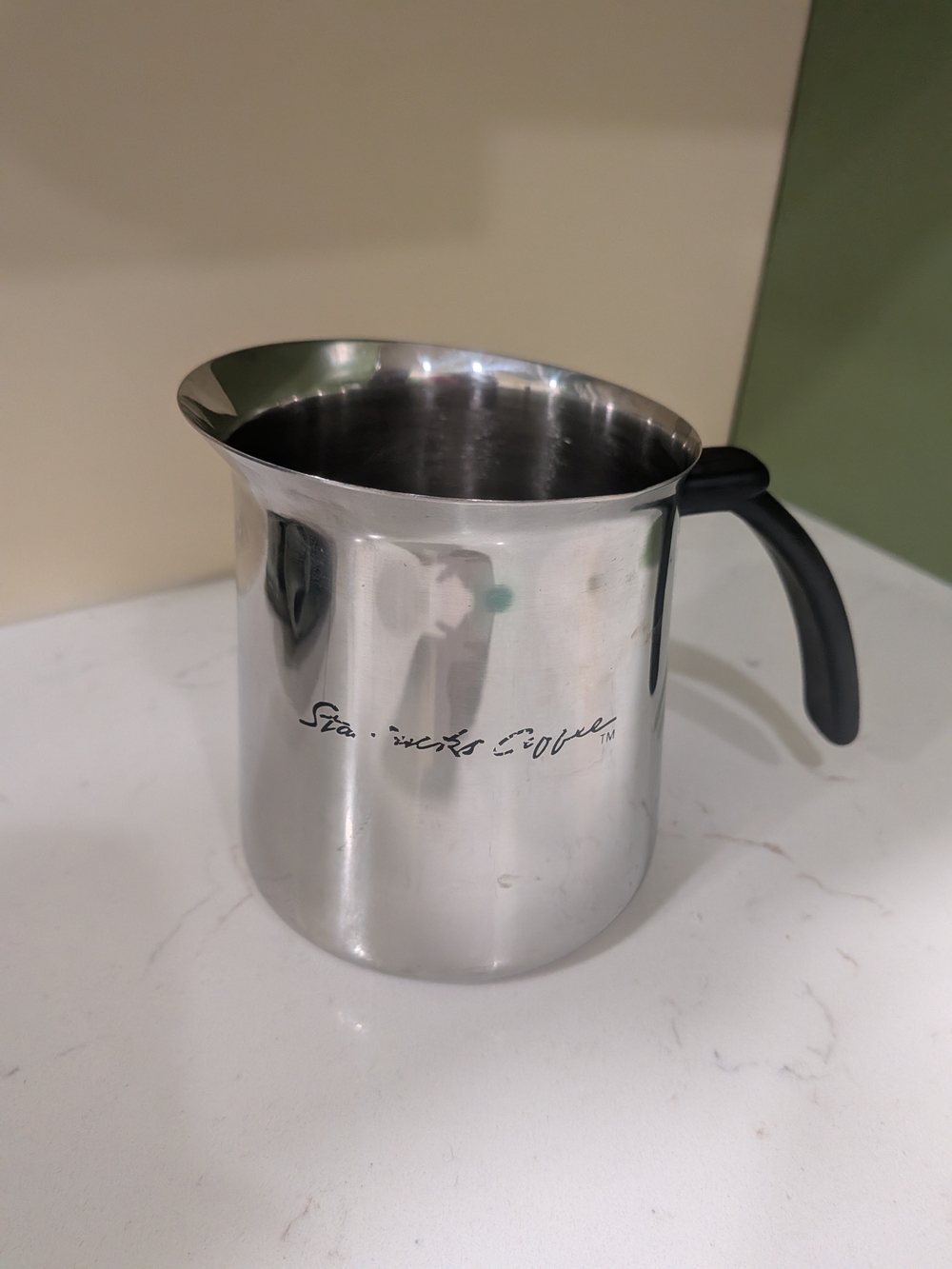 Starbucks Coffee 20 oz Barista Stainless Steel Creamer Steam Milk Pitcher